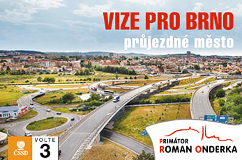 Vize pro Brno: průjezdné město